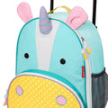 Skip Hop Zoo Kids Rolling Luggage Unicorn, Carry-On Trolley Bag