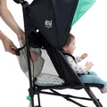 Summer Infant Smooth Stroll Convenience Stroller Lightweight Folding 5-Point Harness Black