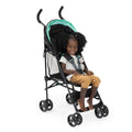 Summer Infant Smooth Stroll Convenience Stroller Lightweight Folding 5-Point Harness Black