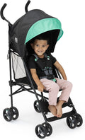 Summer Infant Smooth Stroll Convenience Stroller Lightweight Folding 5-Point Harness Black