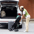 Summer Infant Smooth Stroll Convenience Stroller Lightweight Folding 5-Point Harness Black