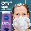 Nivea Fresh Powerfruit Shower Gel, Blueberry Fragrance