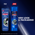 Clear Men Deep Cleanse Shampoo Liquid Gel Activated Charcoal Mint 400ml