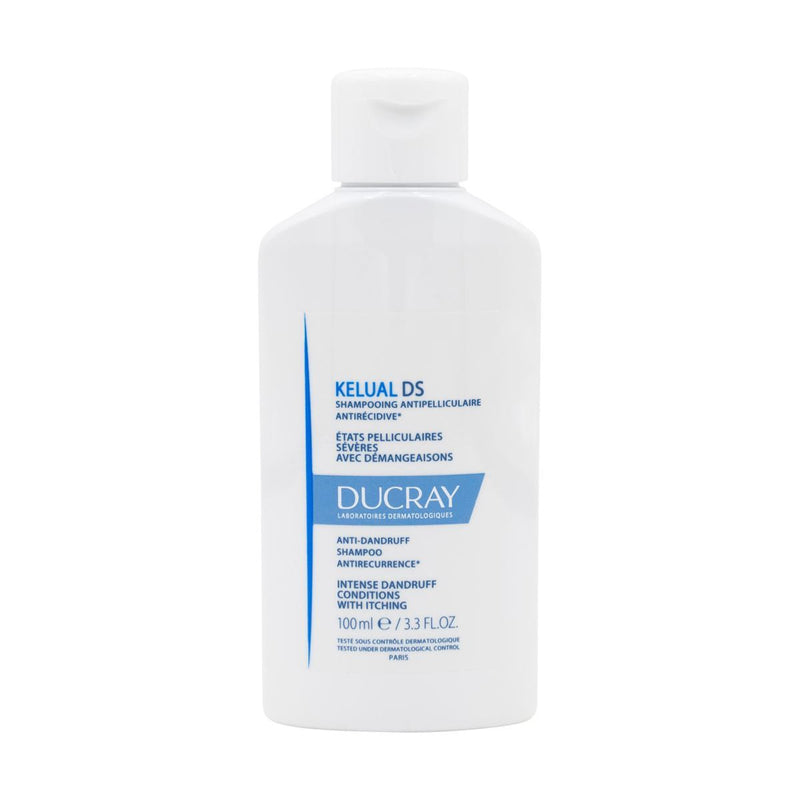 Ducray Kelual DS Shampoo, Scalp-Soothing Anti-Dandruff Formula, 100ml