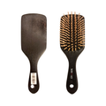 Marwai Small Wooden Detangling Hairbrush Flexible Bristles for All Hair Types