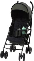 Summer Infant 3Dlite Convenience Stroller Lightweight Folding 5-Point Harness Black Green