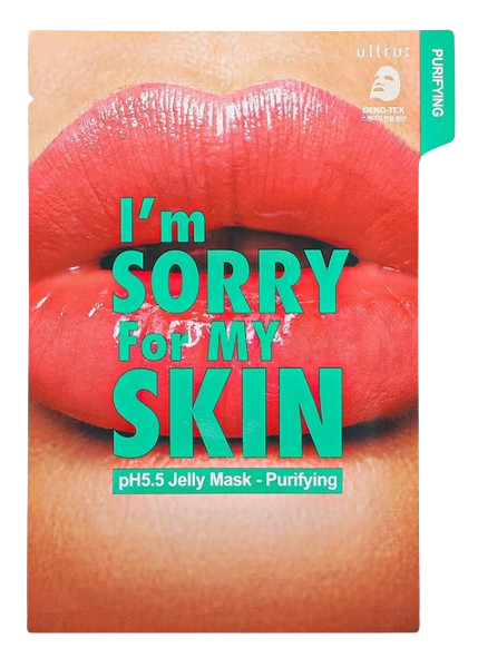 I'M SORRY FOR MY SKIN Ph5.5 Jelly Mask Purifying Facial Mask