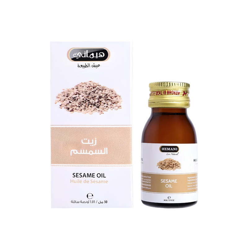 Hemani Sesame Oil Hair & Skin Moisturizing Oil Light Texture 30 ml