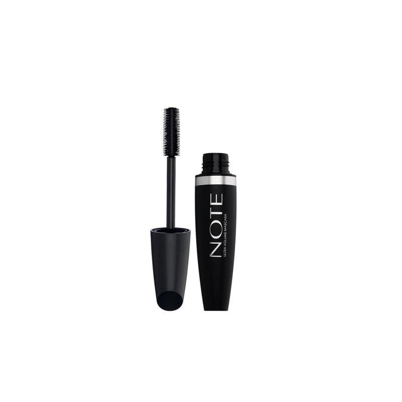 Note Ultra Volume Mascara Deep Black Silicone Brush Vitamin E & Sweet Almond Oil 10 ml