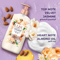 Lux Velvet Jasmine Liquid Hand Wash, 4D Hyaluronic Acid, Glycerin, 250 ml