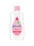 Johnson's Baby Oil Lightweight Moisturizing Oil for Baby Massage, 200 ml