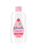 Johnson's Baby Oil Lightweight Moisturizing Oil for Baby Massage, 200 ml