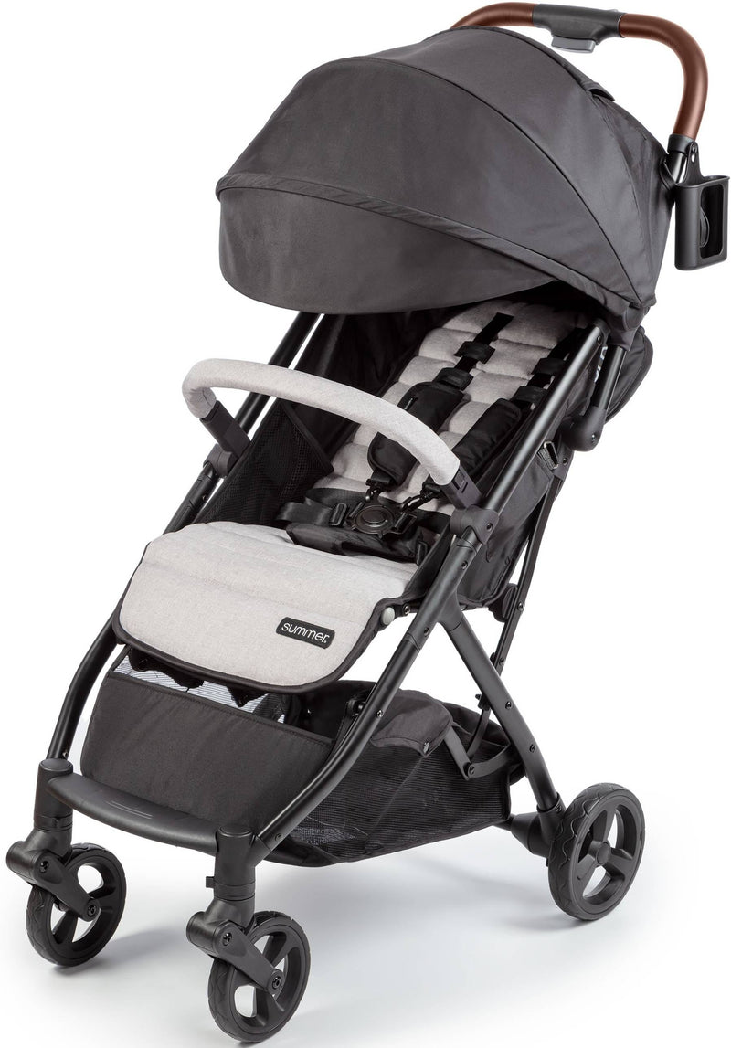 Summer Infant 3Dquickclose CS+ Compact Fold Stroller, Black