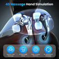 Comfier CF-6811 Shiatsu Neck and Shoulder Massager, Cordless 4D Kneading with Heat