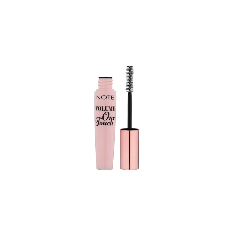 Note Volume One Touch Mascara Creamy Buildable Formula Castor Oil Green Tea 10 ml