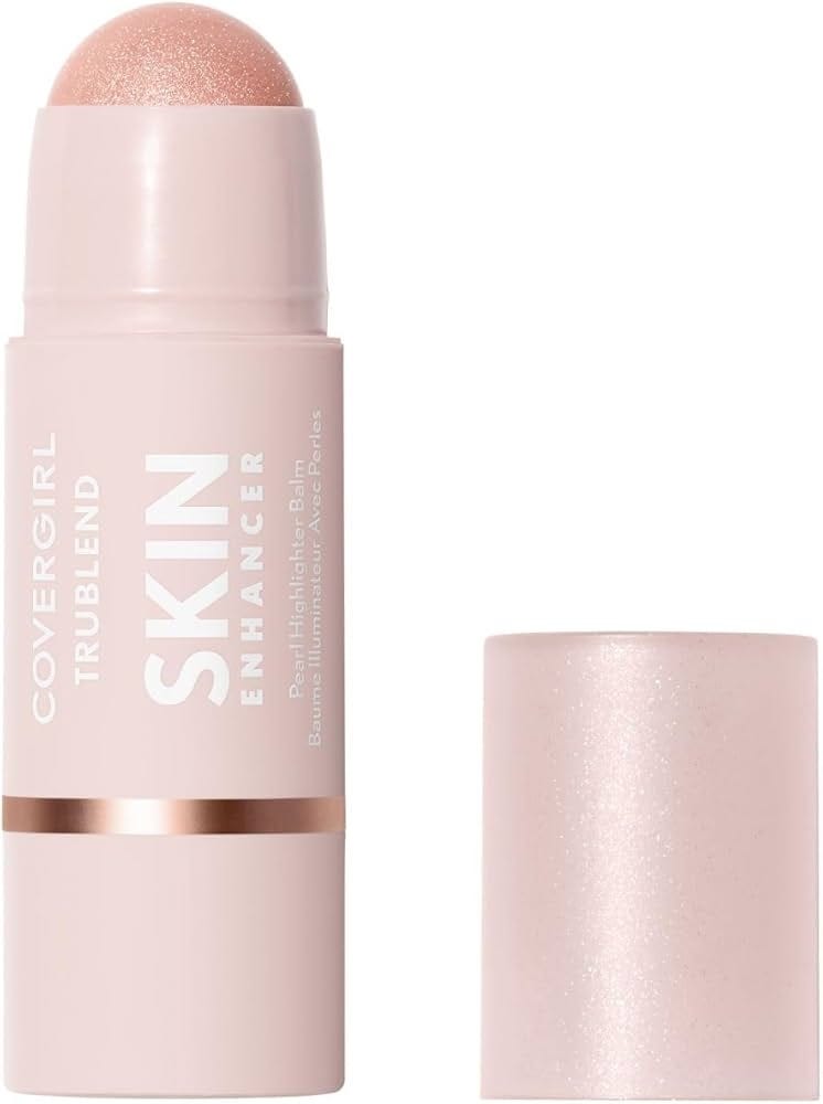 CoverGirl TruBlend Skin Enhancer Highlighter Balm 320 Rose Beam Cream Stick