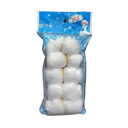 Max Donna Transparent Disposable Shower Caps, 40-Pack