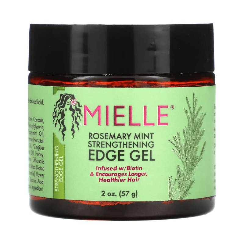Mielle Organics Rosemary Mint Edge Hair Gel Cream Hold Biotin 57 g