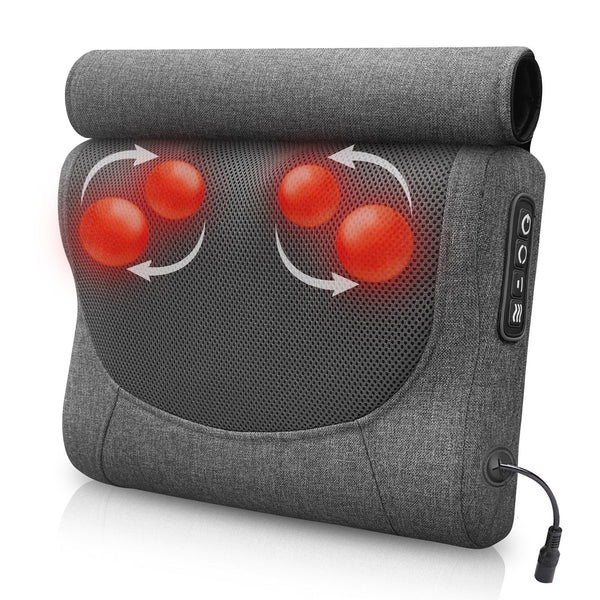 Comfier CF-6609 Shiatsu Neck and Back Massager Pillow with Heat