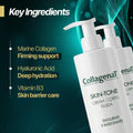 Collagenat Skin-Tone Fluid Body Cream, Collagen Hyaluronic Acid Vitamin B3, 250 ml