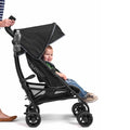 Summer Infant 3Dlite+ Convenience Stroller Matte Black Lightweight Compact Fold