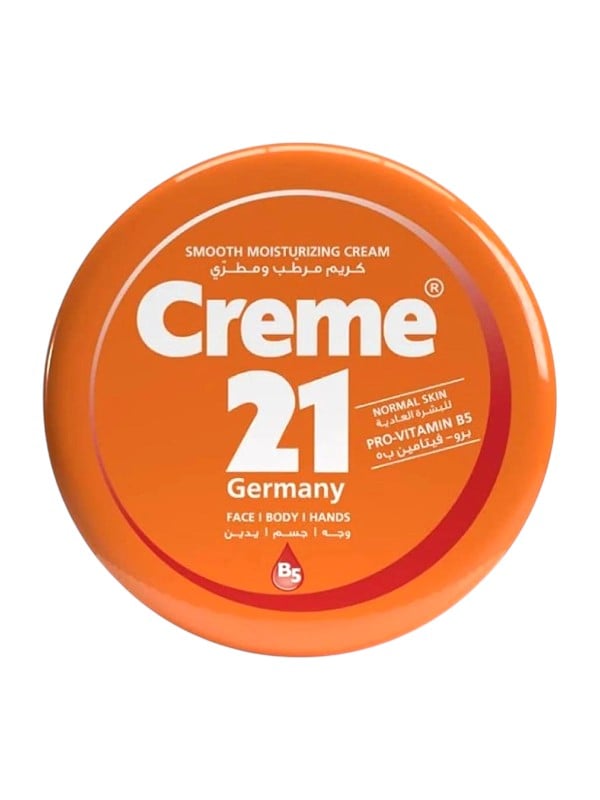Cream 21 Moisturizing Cream Lightweight Hydrating Formula Normal Skin 250ml