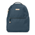 Skip Hop Go Envi Eco-Friendly Diaper Backpack Grey Blue Hex with Changing Pad and Food Tower