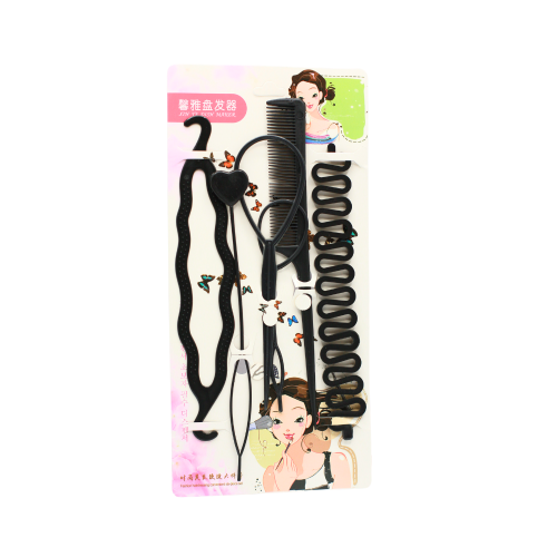 Max Donna Hair Styling Kit Braiding Tools with Clips, Electric Braider and Adjustable Straps