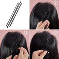 Max Donna Hair Styling Kit Braiding Tools with Clips, Electric Braider and Adjustable Straps