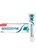 Sensodyne Fluoride Toothpaste for Sensitive Teeth, Strong Enamel and Healthy Gums, 75 ml
