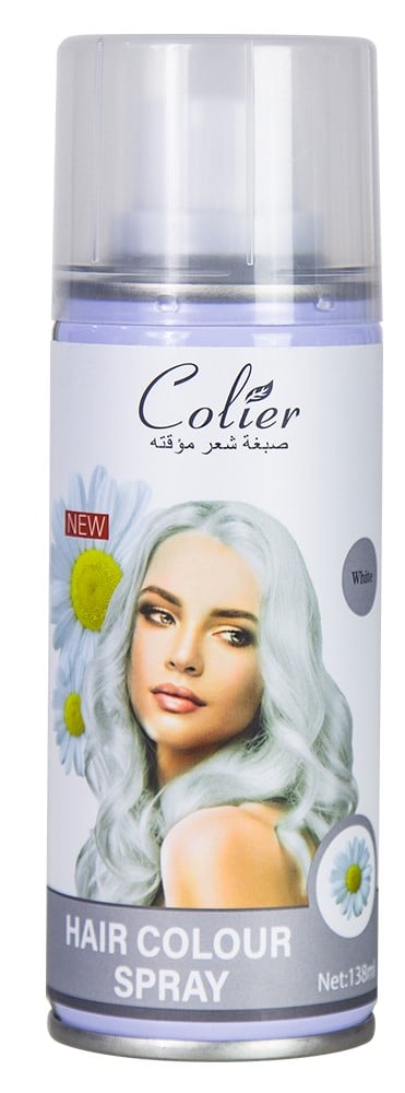 Colier Hair Colour Spray Temporary White Hair Color