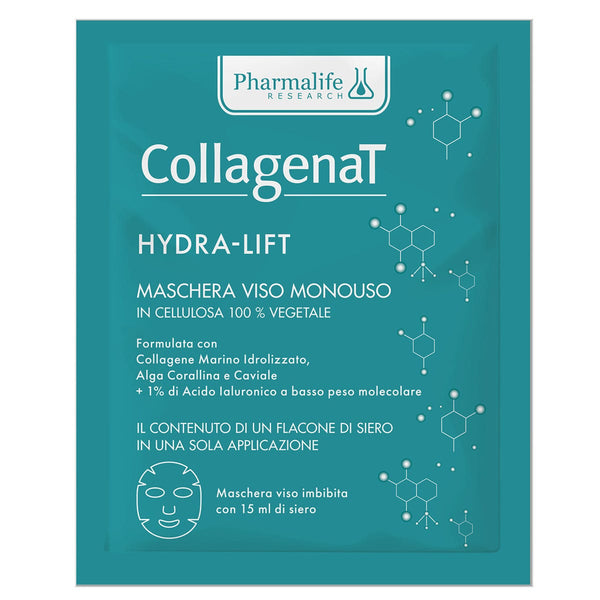 Collegenat Hydra-Lift Disposable Moisturising Face Mask Sheet, 15 ml