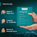 Collegenat Hydra-Lift Disposable Moisturising Face Mask Sheet, 15 ml