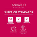 Andalou Naturals 1000 Roses Daily Shade Facial Lotion SPF 18 Alpine Rose 80ml