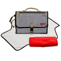 Skip Hop Pronto Changing Station Portable Diaper Changing Clutch Black/White Stripes