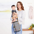 Skip Hop Pronto Changing Station Portable Diaper Changing Clutch Black/White Stripes