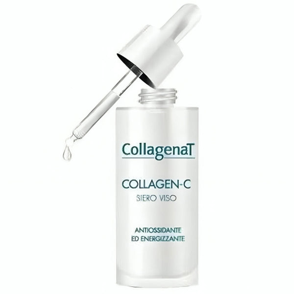 Collagenat Collagen-C Face Serum, Oil-Free Vitamin C, Collagen and Hyaluronic Acid, 30 ml