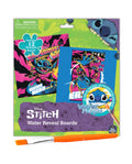 Disney Stitch Water Magic Reusable Activity Set, 12 Water-Reveal Boards With Brush