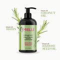 Mielle Organics Rosemary Mint Strength Leave-In Conditioner Cream with Biotin 355ml