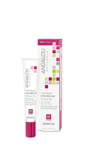 Andalou Naturals Eye Revive Roses Eye Contour Gel, Alpine Rose Stem Cells, Rose, 0.6 oz
