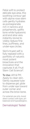 Andalou Naturals Eye Revive Roses Eye Contour Gel, Alpine Rose Stem Cells, Rose, 0.6 oz