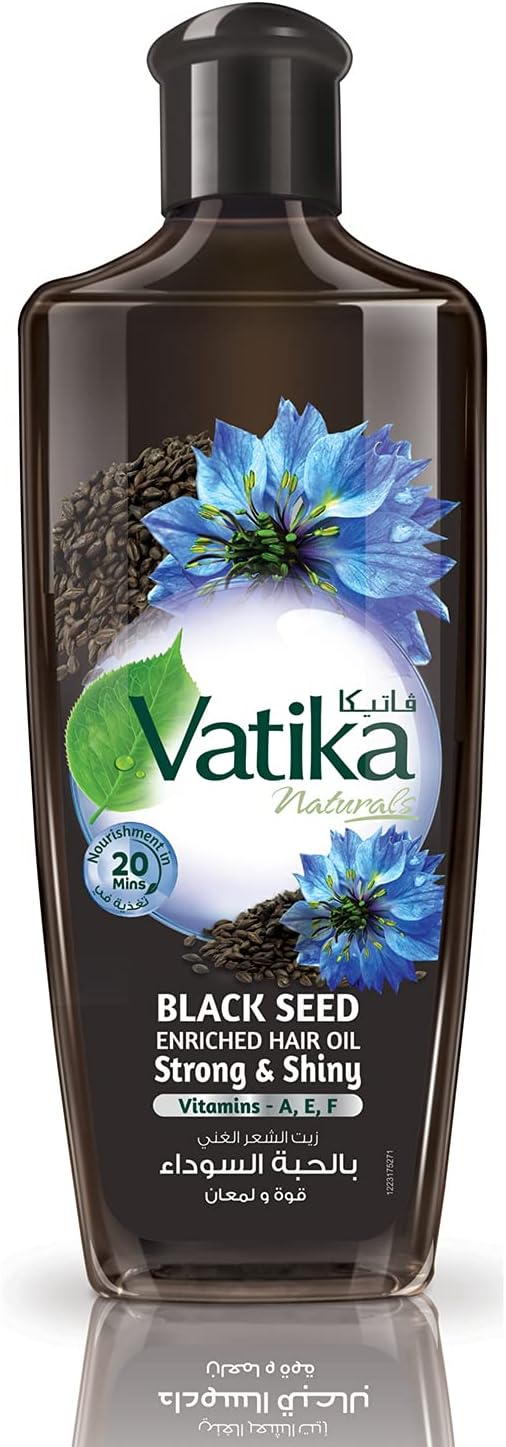 Vatika Naturals Black Seed Enriched Hair Oil Nourishing Formula 300 ml