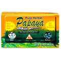 Pure Skin Papaya(M) Soap Bars Moisturizing Exfoliating Formula 3-Pack, 135 g Each