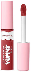 CoverGirl Clean Fresh Yummy Gloss Liquid Lip Gloss Hyaluronic Acid 110 Sunrise Blush 1 Pc