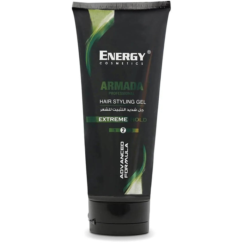 Energy Armada Extreme Hold Hair Gel Moisturizing Green