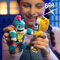 Action Figure Super Masked Big Pony Stretchable Toy with Sound Effects, Multicolour, 13 cm
