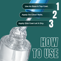 Sally Hansen Double Duty Base & Top Coat Strengthening High-Shine Finish 13 ml