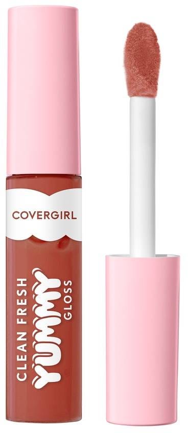 CoverGirl Clean Fresh Yummy Gloss Liquid Lip Gloss Hyaluronic Acid Sunset Skies 140