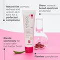 Andalou 1000 Roses Color Correcting Cream Sheer Beige SPF 30 58ml
