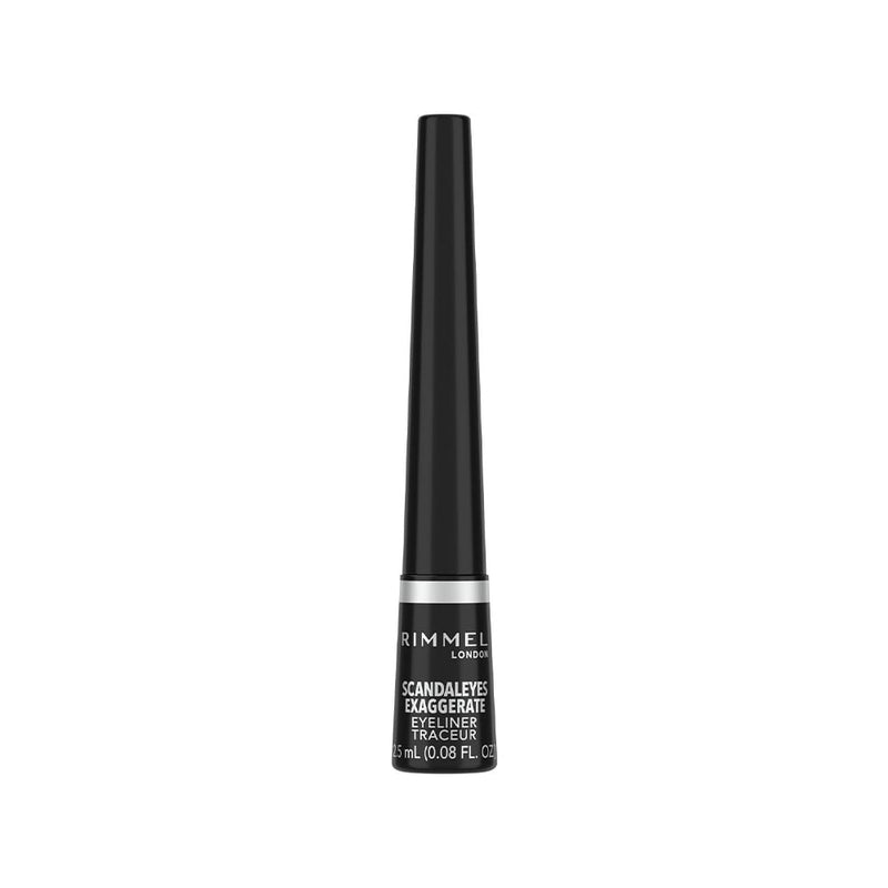 Rimmel London Exaggerate Liquid Eyeliner Waterproof Jet Black 001